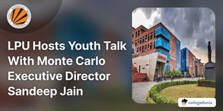 LPU Hosts Youth Talk With Monte Carlo Executive Director Sandeep Jain